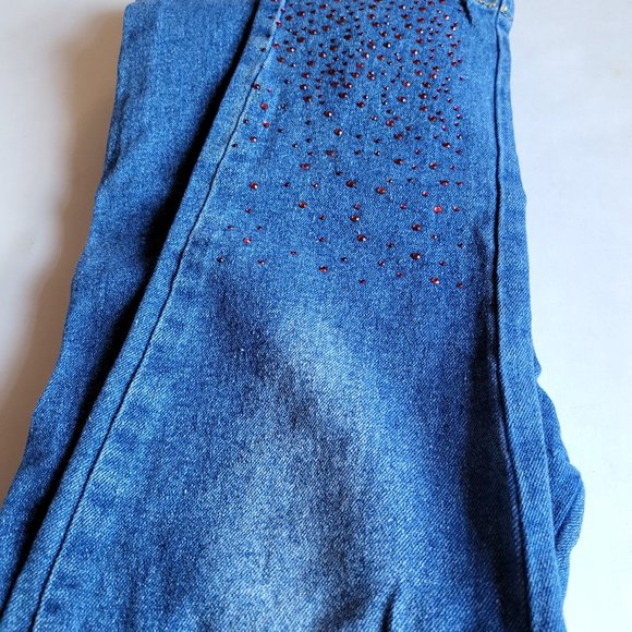 Girls sparkled jean pant - Picture 5 of 5